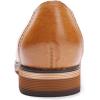 imageMona flying Womens Leather Tassel Loafer Dress Casual Slip on Flat Office Work Shoes for LadiesBrown