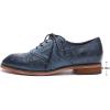 imageMona flying Womens Comfortable Saddle Oxfords Brogue Laceup Leather Shoes for LadiesBlue