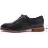 imageMona flying Womens Comfortable Wingtip Oxfords Brogue Saddle Laceup Leather Shoes for LadiesBlack