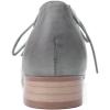 imageMona flying Womens Leather Perforated Laceup Oxfords Brogue Derby Shoes for LadiesGrey