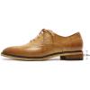imageMona flying Womens Pointed Toe Leather Oxfords Brogue Stylish Lace up Leather Shoes for WorkBrown