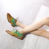 imageMona flying Womens Comfortable Multicolored Wingtip Oxfords Brogue Laceup Leather Shoes for Womens LadiesBrownyellowgreen