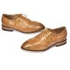 imageMona flying Womens Comfortable Multicolored Wingtip Oxfords Brogue Laceup Leather Shoes for Womens LadiesNut Brown