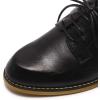 imageMona flying Womens Handmade Dress Oxfords Derby Comfy Lace up Leather Shoes for LadiesBlack