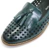 imageMona flying Womens Leather Tassel Loafers Slip On Flats Office Ladies Casual ShoesDark Green