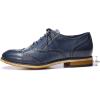 imageMona flying Womens Vintage Wingtip Oxfords Ladies Lace up Leather ShoesBlue