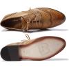 imageMona flying Womens Vintage Wingtip Oxfords Ladies Lace up Leather ShoesBrown